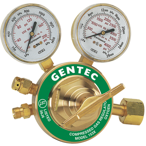153 Series - Single Stage Regulators, Acetylene, CGA510 Inlet Air Extreme Inc.