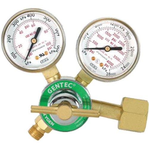 D&eacute;tendeur &agrave; simple d&eacute;tente de s&eacute;rie l&eacute;g&egrave;re, Oxyg&egrave;ne, Entr&eacute;e CGA540 Air Extreme Inc.