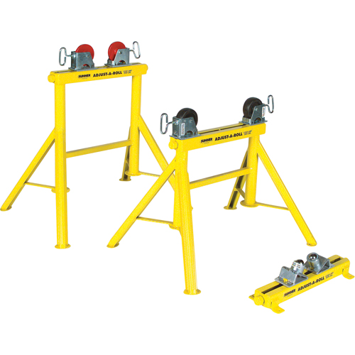 Support Adjust-A-Rolls, Capacit&eacute; de chargement 1000 lb, Capacit&eacute; max. de tuyau 36" Air Extreme Inc.