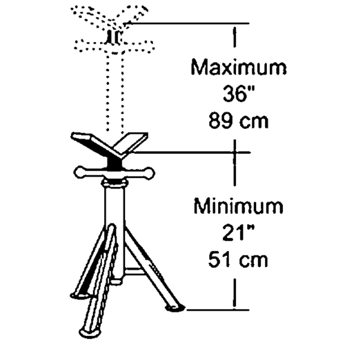 L&egrave;ve-tubes robuste, Capacit&eacute; de chargement 2500 lb Air Extreme Inc.