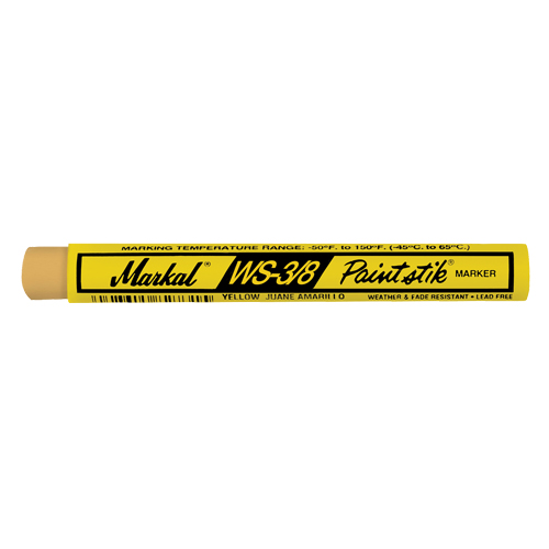 B&acirc;ton de peinture WS-3/8 Paintstik, B&acirc;ton plein, Jaune Air Extreme Inc.