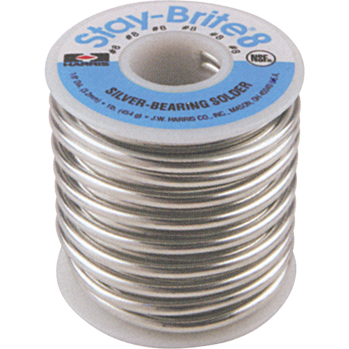 M&eacute;tal d'apport Stay-Brite 8, Sans plomb, 94 % d'&eacute;tain, 6 % d'argent, &acirc;me Plein, dia. 0,0625" Air Extreme Inc.