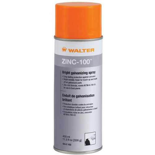 Vaporisateur galvanisant brillant ZINC-100, Canette a&eacute;rosol Air Extreme Inc.