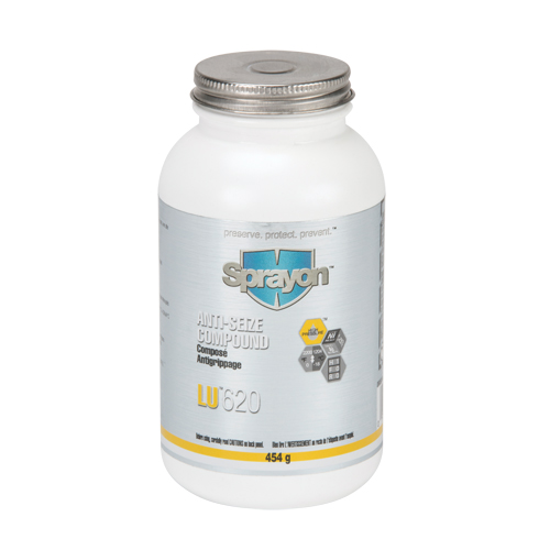 LU620 Anti-Seize Compound, 454 g, Brush Top Bottle, 2200°F (1204°C) Max. Temp Air Extreme Inc.