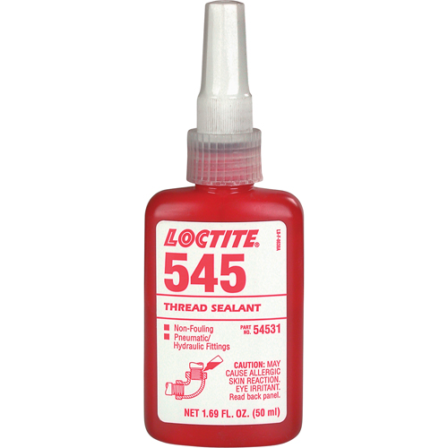 Thread Sealant 545 Hydraulic/Pneumatic Sealant, Bottle, 50 ml, -54° C - 149° C/-65° F - 300° F Air Extreme Inc.