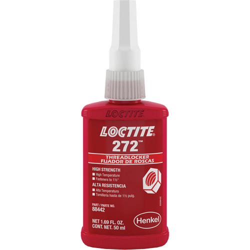 Compos&eacute; de blocage 272 temp&eacute;rature &eacute;lev&eacute;e, Rouge, &eacute;lev&eacute;, 50 ml, Bouteille Air Extreme Inc.