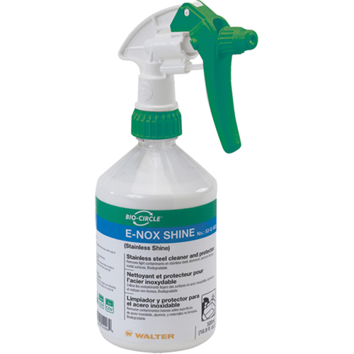 E-Nox Shine Stainless Steel Cleaner & Protector, 500 ml, Trigger Bottle Air Extreme Inc.