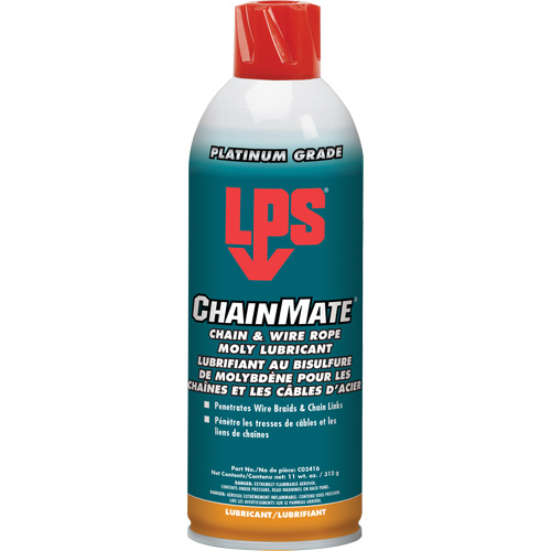 Lubrifiant pour chaînes & c&acirc;bles m&eacute;talliques Chainmate, Canette a&eacute;rosol Air Extreme Inc.