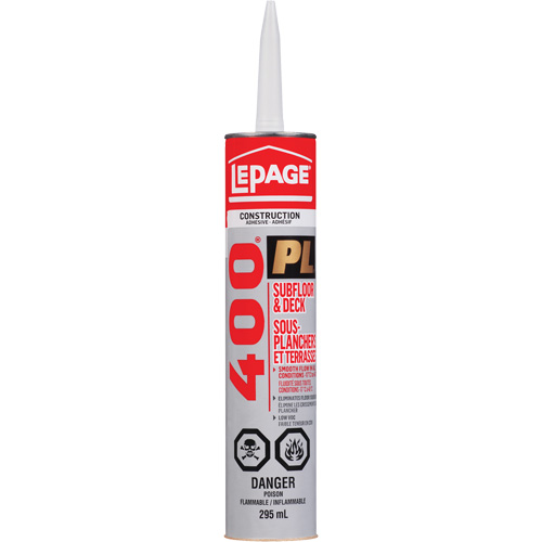 Adh&eacute;sif PL 400 de LePage Air Extreme Inc.