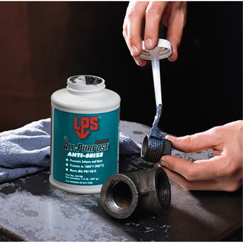 All-Purpose Anti-Seize, 1/2 lbs., Bottle, 1800°F (982°C) Max. Temp Air Extreme Inc.