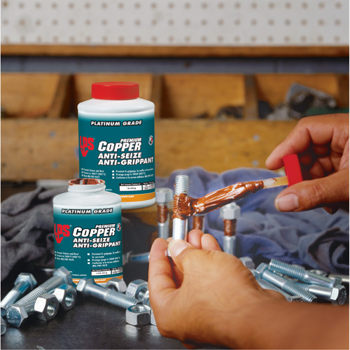 Copper Anti-Seize, 1/2 lbs., Bottle, 1800°F (982°C) Max Temp. Air Extreme Inc.