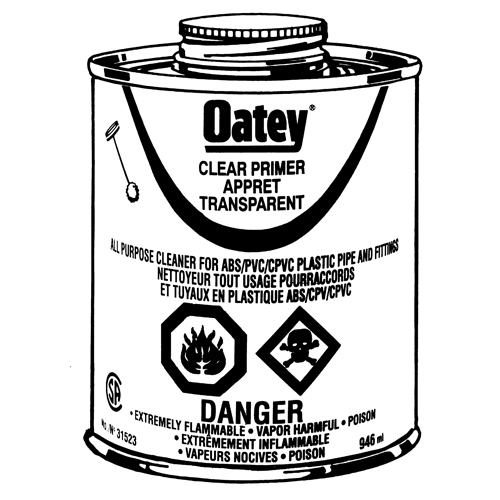 Clear Primer, 946 ml, Brush Top Can Air Extreme Inc.