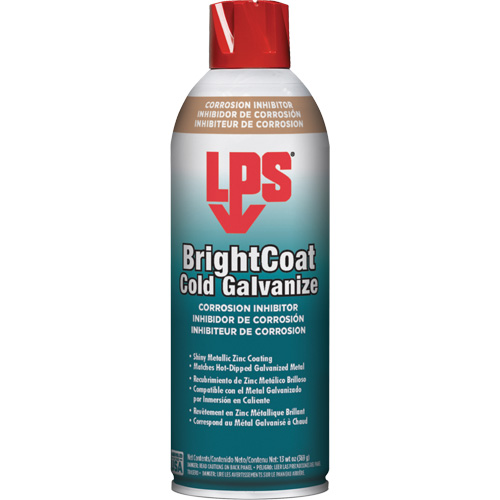 Bright Coat Cold Galvanised Corrosion Inhibitors, Aerosol Can Air Extreme Inc.