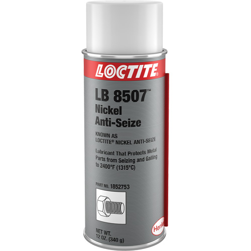 Nickel Anti-Seize Lubricant, Aerosol Can, 2399°F (1315°C) Max. Temp. Air Extreme Inc.