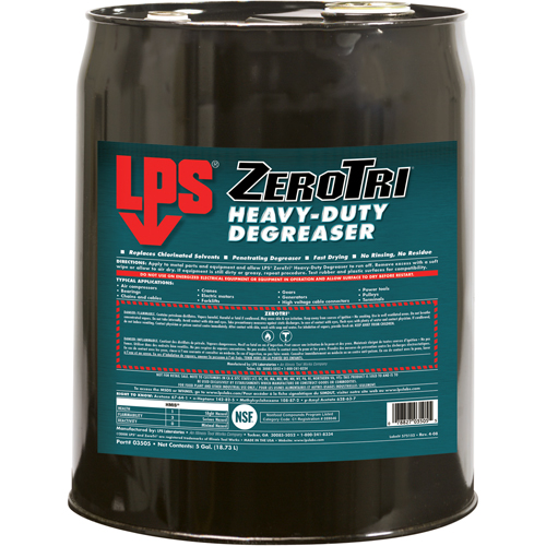 D&eacute;graissant gros travaux ZeroTri, Seau Air Extreme Inc.