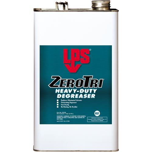 ZeroTri&reg; Heavy-Duty Degreaser, Gallon Air Extreme Inc.