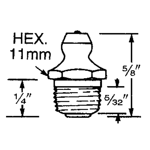 Fitting, 10 mm Thread Air Extreme Inc.
