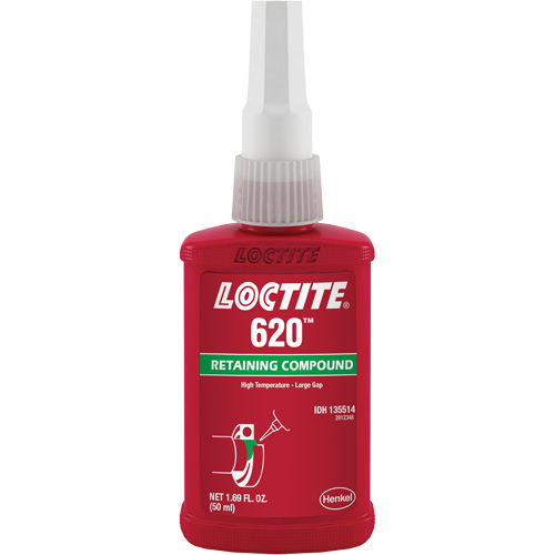 Retaining Compound 620 High Temperature, 50 ml, Bottle, Green Air Extreme Inc.