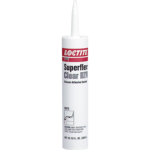 Superflex RTV Silicone Adhesive Sealant, Cartridge, Black Air Extreme Inc.