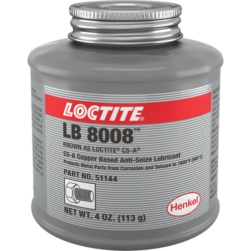 Copper Based Anti-Seize Lubricant, 4 oz., Brush Top Can, 1800°F (982°C) Max Temp. Air Extreme Inc.