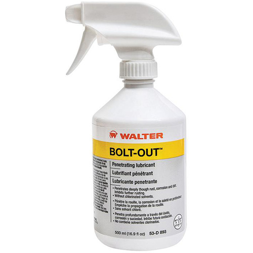 Huile p&eacute;n&eacute;trante Bolt-Out, Bouteille &agrave; g&acirc;chette, 500 ml Air Extreme Inc.