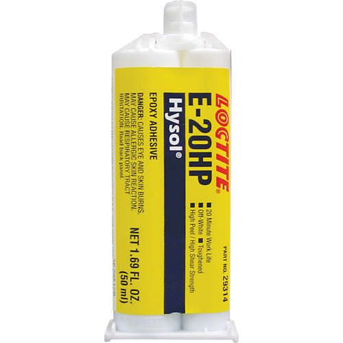 Hysol E-20HP Epoxy, Two-Part, Dual Cartridge, 104 g., Off-White Air Extreme Inc.
