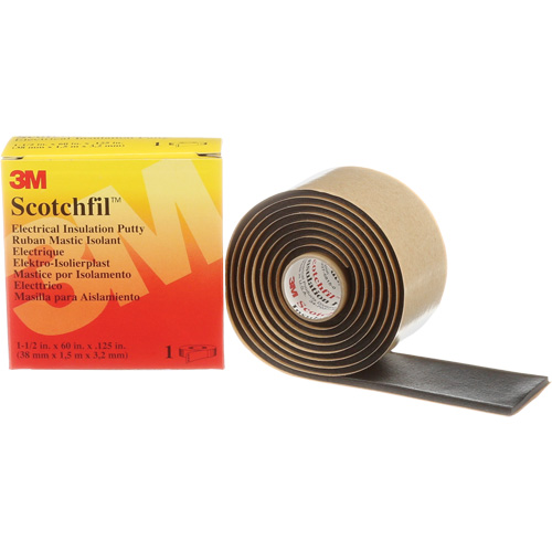 Scotchfil Electrical Insulation Putty, Roll, Black Air Extreme Inc.