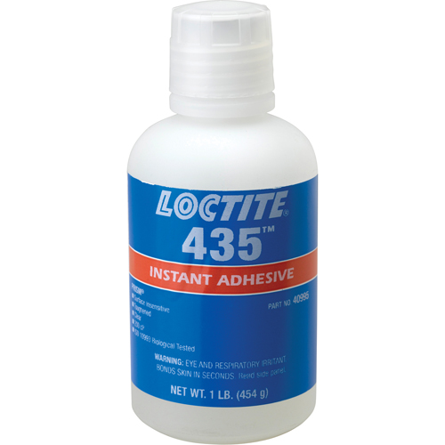 435 Surface Insensitive Instant Adhesive, Clear, Bottle, 454 g Air Extreme Inc.