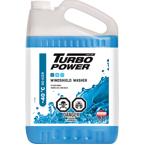 Liquide lave-glace toutes saisons Turbo Power, Cruche, 3,78 L Air Extreme Inc.
