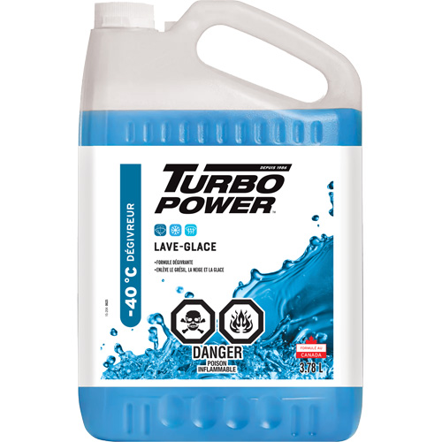 Liquide lave-glace toutes saisons Turbo Power, Cruche, 3,78 L Air Extreme Inc.