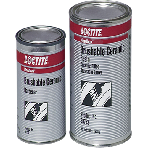 Nordbak Brushable Ceramic, 2 lbs., Kit, Grey Air Extreme Inc.