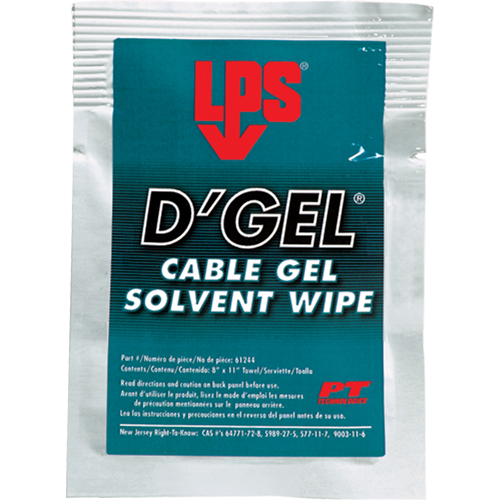 Solvant de gel D'Gel pour c&acirc;bles, Sachets Air Extreme Inc.