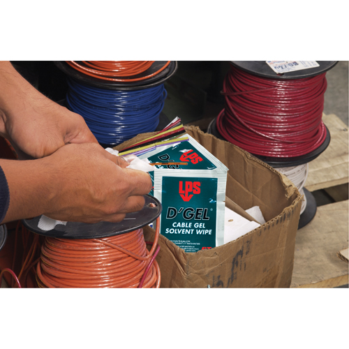 Solvant de gel D'Gel pour c&acirc;bles, Sachets Air Extreme Inc.