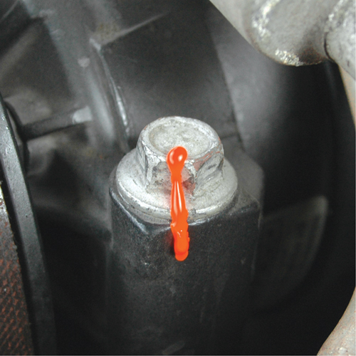 P&acirc;te indicatrice inviolable Cross-Check Torque Seal, 1 liq. oz., Tube, Orange Air Extreme Inc.