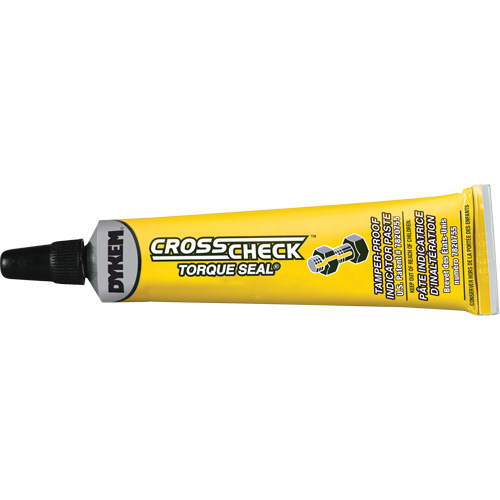 P&acirc;te indicatrice inviolable Cross-Check Torque Seal, 1 liq. oz., Tube, Jaune Air Extreme Inc.