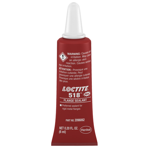518 Flange Sealant, Tube, Red Air Extreme Inc.