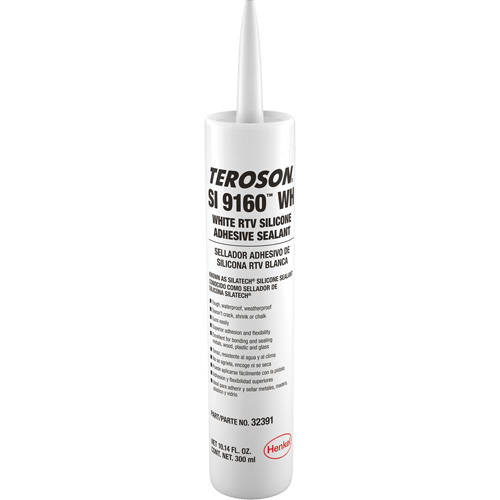 Scellant &agrave; la silicone Teroson SI 9160, Cartouche, Blanc Air Extreme Inc.