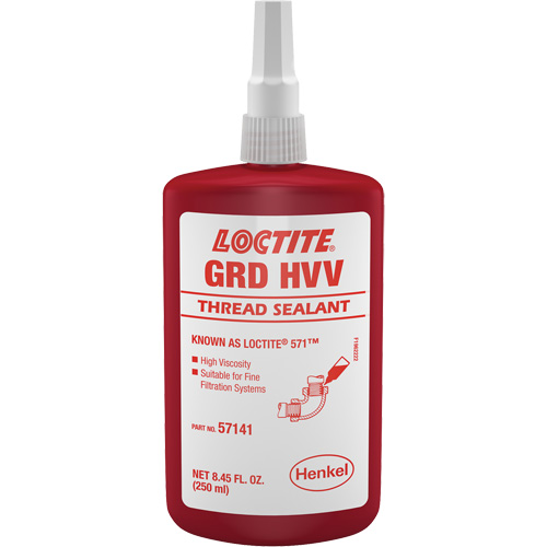 571 Thread Sealant, Bottle, 250 ml, -54° C - 149° C/-65° F - 300° F Air Extreme Inc.