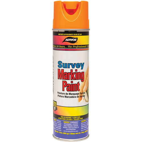 Solvent-Based Marking Paint, 17 oz., Aerosol Can Air Extreme Inc.