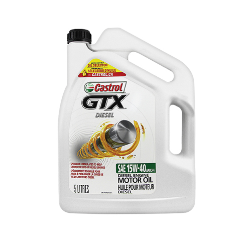 Huile pour moteur diesel 15W40 GTX, 5 L, Cruche Air Extreme Inc.
