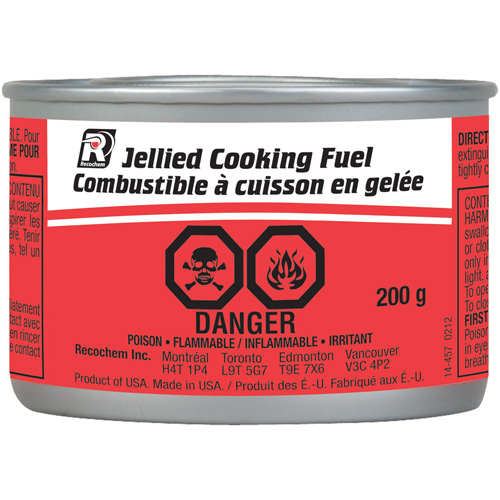 Jellied Cooking Fuel Air Extreme Inc.