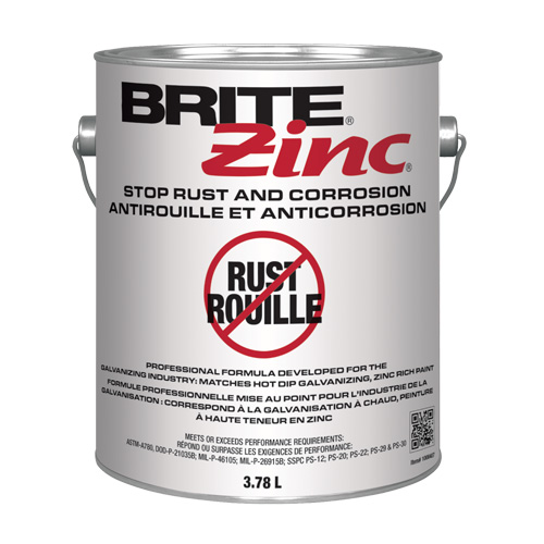 Inhibiteur de corrosion BRITE Zinc, Gallon Air Extreme Inc.