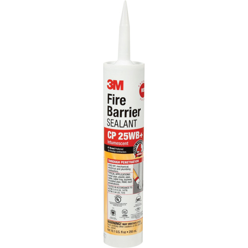 Fire Barrier Sealant CP, 298 ml, Cartridge, Red Air Extreme Inc.