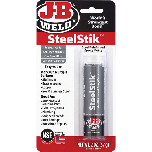 SteelStik Epoxy, 2 oz., Stick, Grey Air Extreme Inc.