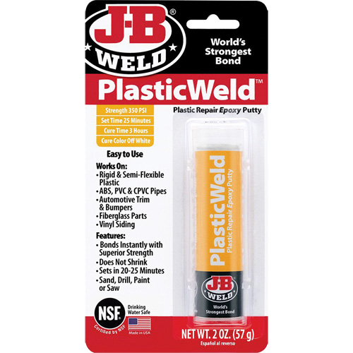 PlasticWeld Epoxy, 2 oz., Stick, Off-White Air Extreme Inc.