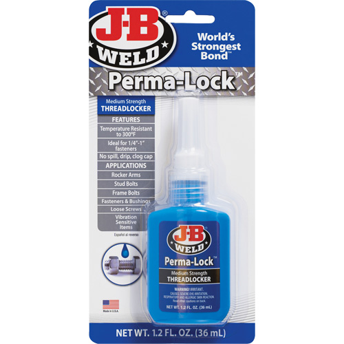 Compos&eacute; de blocage Perma-Lock, Bleu, Moyen, 36 ml, Bouteille Air Extreme Inc.