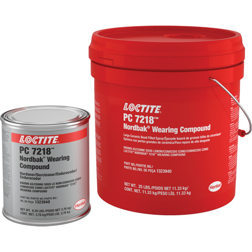 Wearing Compound 7218, 25 lbs., Pail, Two-Part, Grey Air Extreme Inc.