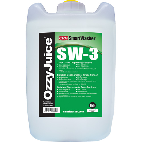 Solution d&eacute;graissante pour camion SmartWasher OzzyJuice, Cruche Air Extreme Inc.