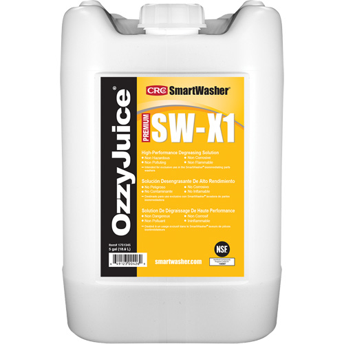 SmartWasher&reg; OzzyJuice&reg; SW-X1 HP Degreasing Solution, Jug Air Extreme Inc.
