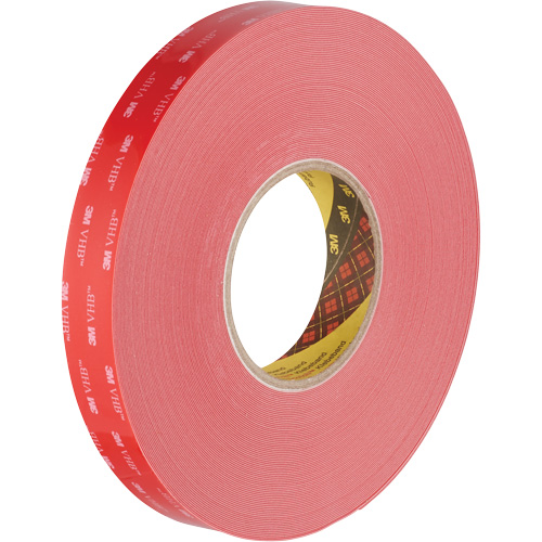 VHB Tape, 32.9 m (108') L x 1117.6 mm (44") W, 0.015 mm, Acrylic Air Extreme Inc.